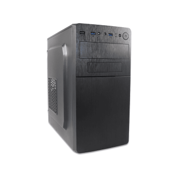 Caja Microatx Coolbox Mpc-28 Black Con Fuente Incluida Ep500