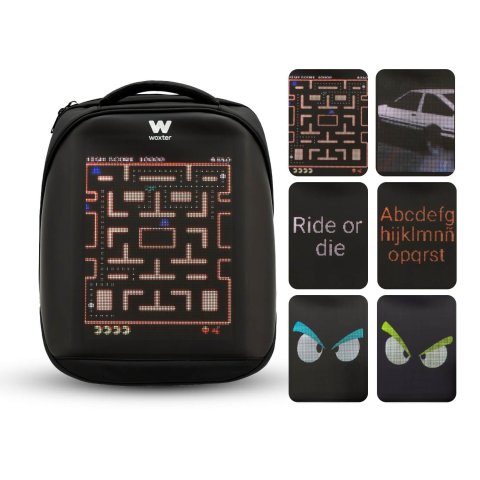 Mochila Led Woxter T3hd 15l.  Pantalla Led...