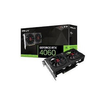 Vga Pny Geforce Rtx 4060 8gb Dual Fan Oc Vcg40608dfxpb1-o