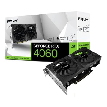 Vga Pny Geforce Rtx 4060 8gb Verto Dual Fan Edition Dlss...