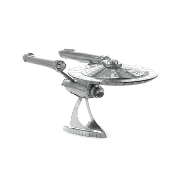 Maqueta 3d Metal Fascinations Star Trek Uss Enterprise Ncc-1701 Montaje Sin Pegamento Ni Soldadura 2