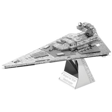 Maqueta 3d Metal Fascinations Star Wars Imperial Star Destroyer Montaje Sin Pegamento Ni Soldadura Maquetas 3d