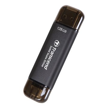 Memoria Usb-c usb-a 128gb Transcend Ssd Usb 10gbps (escritura 950mb s)  Ts128gesd310c