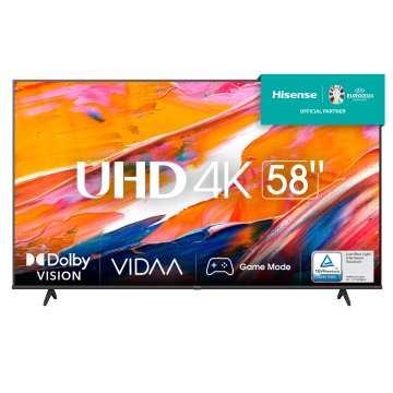 (km0) Televisor 58" Hisense A6k Uhd 4k Smart-tv Vesa 200x300mm Cash30