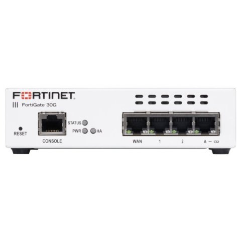 Fortinet Fortigate Fg-30g 4x Ge Rj45 Ports (including 3x Internal Ports, 1x Wan Ports)