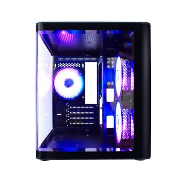 Caja Pc Gaming Gm Vision Coolbox Coo-cha-gm100-0 Compatible Con Placas Matx Y Mini Itx Grafica Hasta 340mm 2