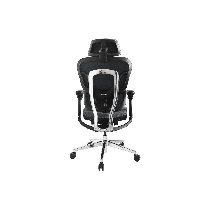 Silla De Oficina Ergonomica Equip 651050 Premium Color Negro Azulado Tapiceria Malla 5 Posiciones