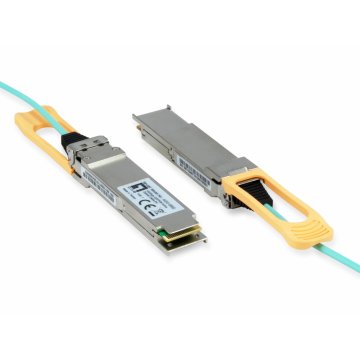 Cable Transceiver Optico Qsfp28 Level One Aoc-0501 100gb 1m 2